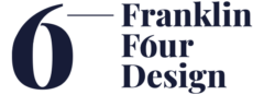 Franklin-Four-Design-Logo-Klein-Blau