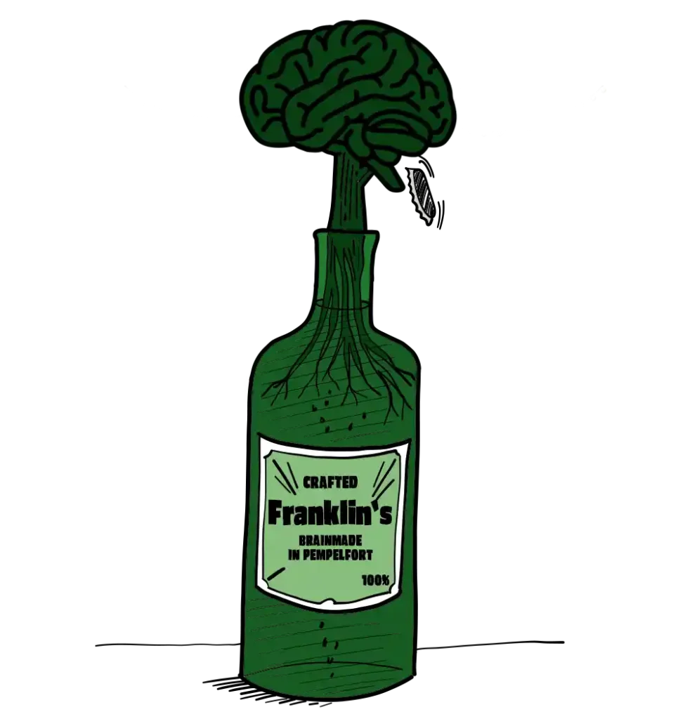 franklin-four-design-illu--crafted-bottle-brain