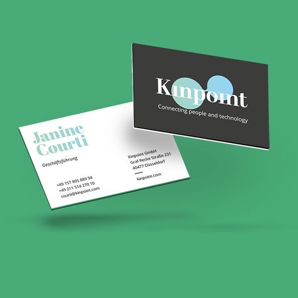 Kinpoint GmbH | Corporate Konzept für ein Start-Up
