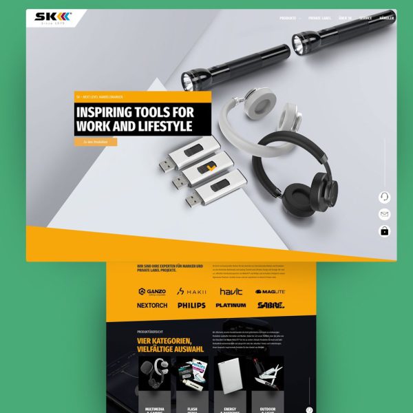 SK GmbH & Co KG | Redesign der Website